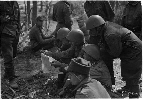 Possible Finnish M26 Helmet