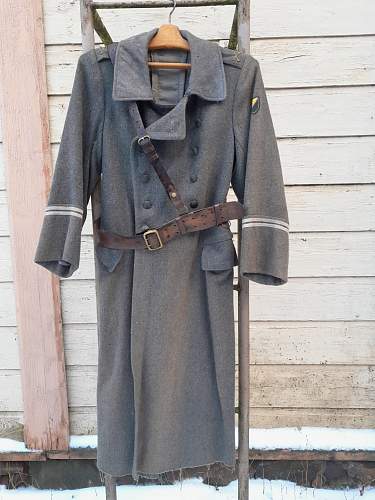 Finnish M/36 Captains Great Coat