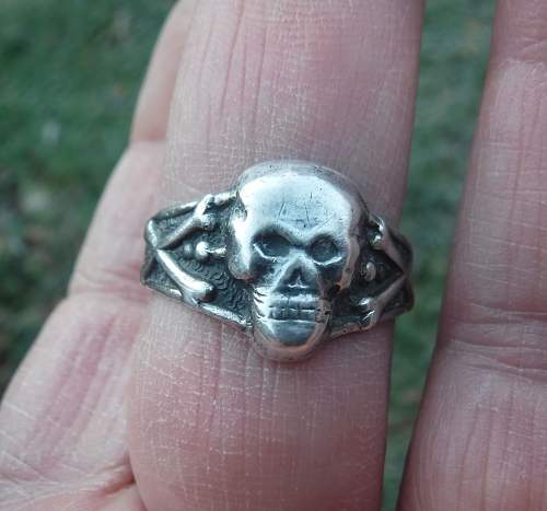 Finnish skull ring 1941
