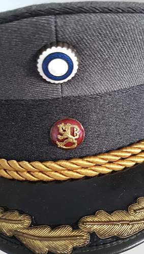 Fake Finnish army visor caps