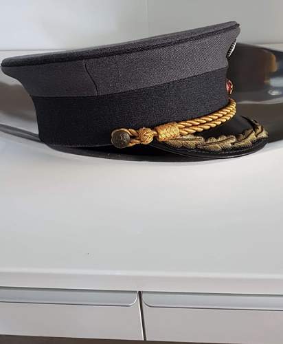 Fake Finnish army visor caps