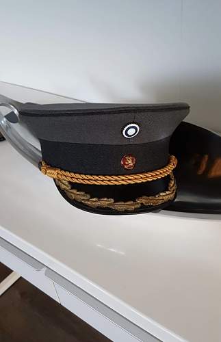 Fake Finnish army visor caps