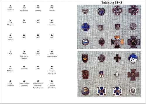 Winter- and Continuation War 885 Brothers-In-Arms Badges pic collection.