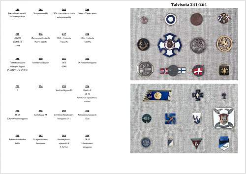 Winter- and Continuation War 885 Brothers-In-Arms Badges pic collection.