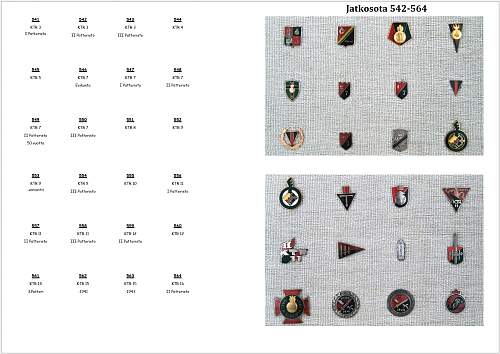 Winter- and Continuation War 885 Brothers-In-Arms Badges pic collection.