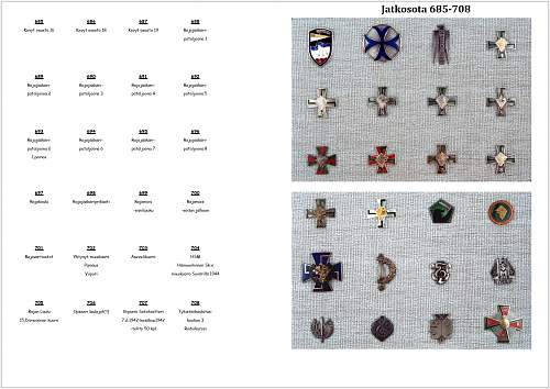 Winter- and Continuation War 885 Brothers-In-Arms Badges pic collection.