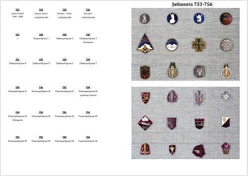 Winter- and Continuation War 885 Brothers-In-Arms Badges pic collection.