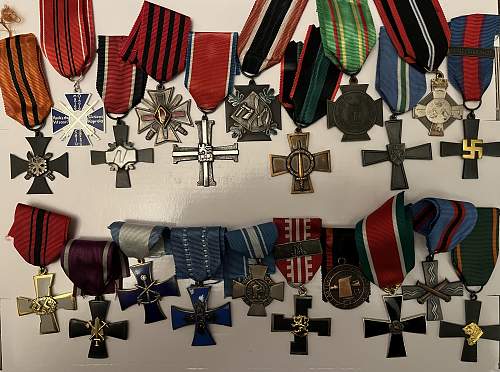 My collection, Finnish awards, medals