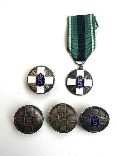 My collection, Finnish awards, medals