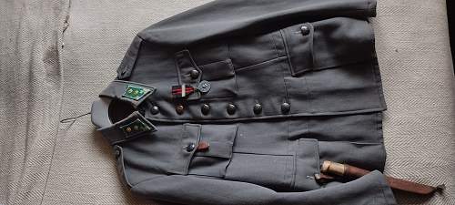 Finnish Infantry Lieutenant Tunic 1941 dated