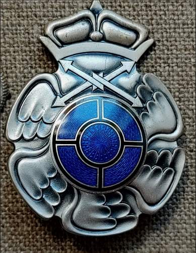Finnish Radio Operator/Air Gunner Badge