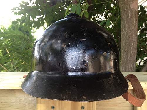 Finnish m17/18 aka Sohlberg civil defence helmet.