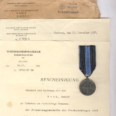 Commemorative Medal of the War of Liberation