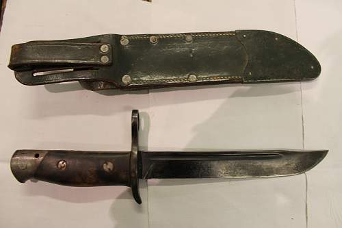 Opinion wanted on authencity of Finnish M39 bayonet...