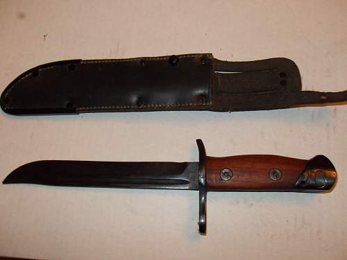Opinion wanted on authencity of Finnish M39 bayonet...