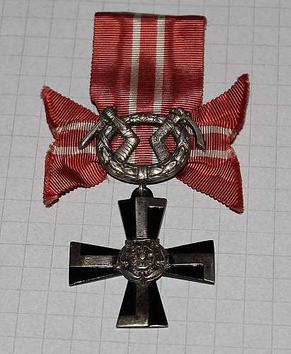 Cross of Liberty 4th Class 1939