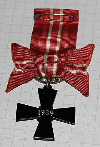 Cross of Liberty 4th Class 1939