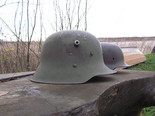 My Finnish M16 stahlhelm