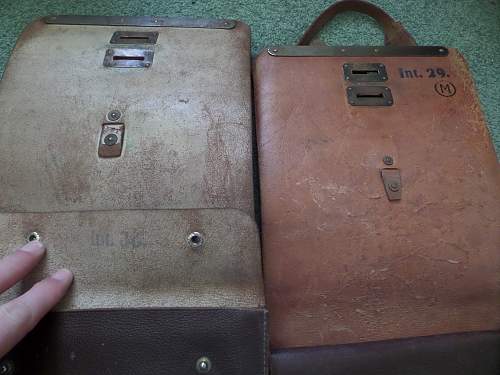 2x Finnish Army ww2  Map Cases