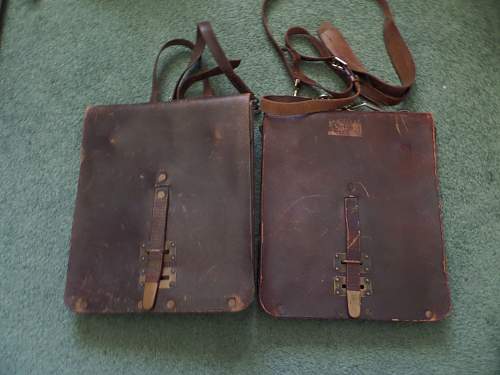 2x Finnish Army ww2  Map Cases