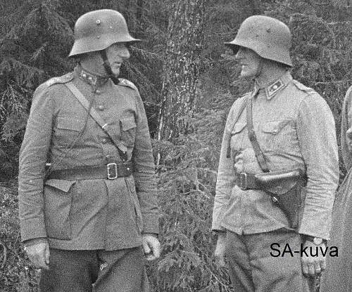 Swedish uniforms in Finland 1941 - 44