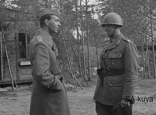 Swedish uniforms in Finland 1941 - 44