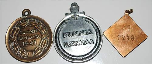 Finnish War medal &quot;collection&quot;