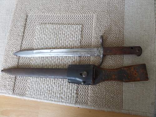 New Fea market find Finnish Bayonet