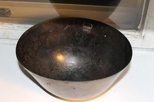 Finnish issued M34 helmet