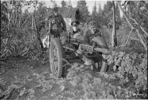 Finnish 20mm Madsen auto-cannon magazines with baskets