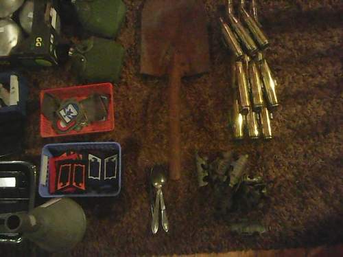 Recent purchase, a fairly large lot of German and Finnish militaria. WWII and post war