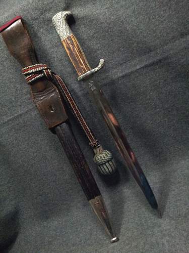 Eickhorn short police bayonet.