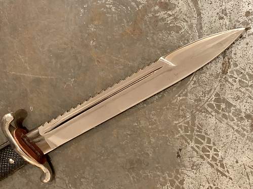 Feurwehr-Faschinemesser - Short Sawback By Alcoso