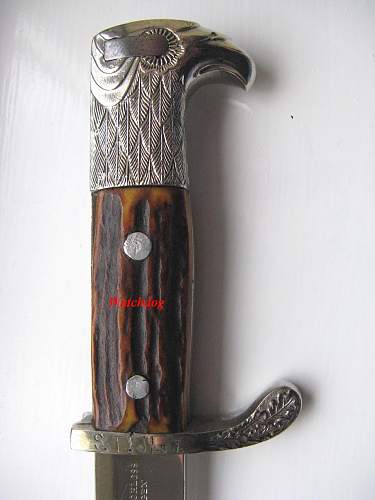 Gendarmerie bayonet, slotted version by P.D. Luneschloss