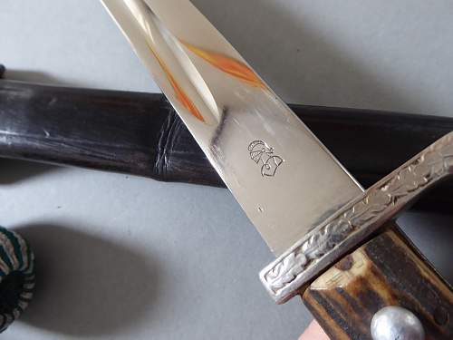 Weyersberg Schupo Berlin shortened Polizei bayonet