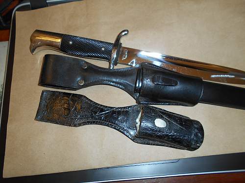 A trio of Fire bayonets.