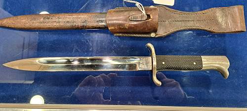 Fire police bayonet question