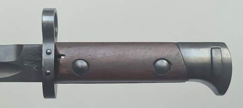 Bayonet Vz.33 of the Gedamerie and Police in the Reich Protectorate of Bohemia and Moravia