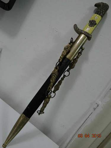 WW2 police dress bayonet  real or fake?