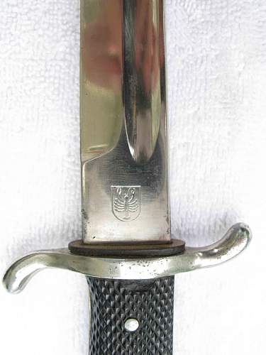 German Dress bayonet Identification