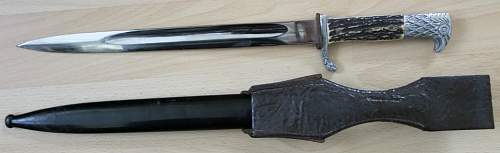 Police short bayonet - ask for help