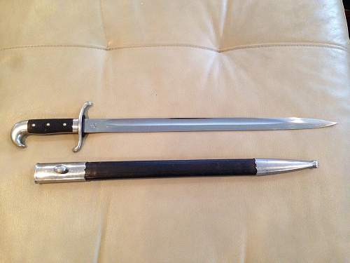 Baden Police Bayonet by WKC