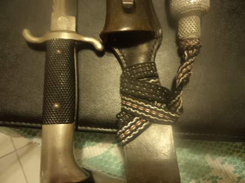 Early Sawback Fireman's Dress Dagger by Eickhorn?