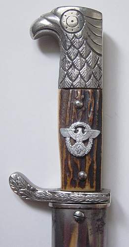 Schutzpolizei bayonet