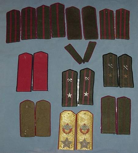 WWII Shoulder Board Collection