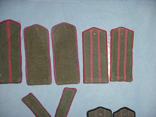 WWII Shoulder Board Collection