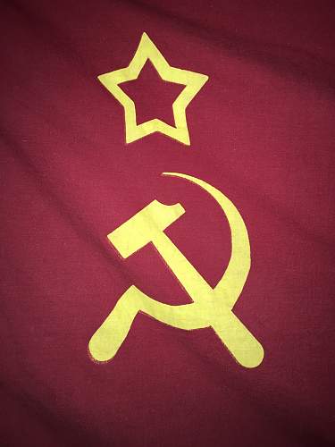 Soviet Flag, WW2 Pattern