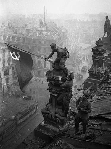 75th Anniversary of the 1st Soviet Flag raised over the Reichstag