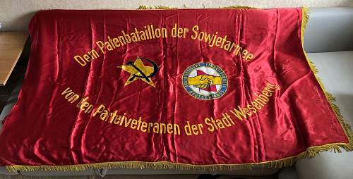 East German Soviet Banner