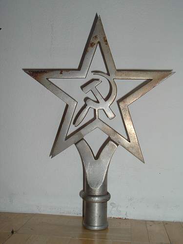 Soviet Flag Pole Top